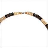 Earth Style Africa Beaded Roots Bead Hippie One Size Fit Barrel Lock 18"