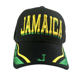 Jamaica Baseball Cap Hat Reggae Kingston Marley Usian Cool Runnings 1 SZ FIT
