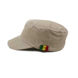 Rastacap Dubwise Army Rasta Cap Cadet Military Style Hat Army Cap Castro 1sz Fit