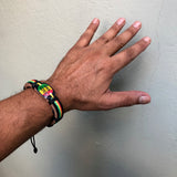 One Love Emblem Wrist Bracelet Sweet Jamaica Bob Reggae RGY BAND ONE LOVE