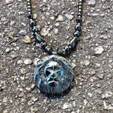 Hematite necklace pendant 