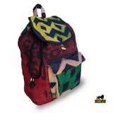 Reggae Cool Runnings Drawstring Backpack Sack Tote Bag Hippie Surfer Marley 15"