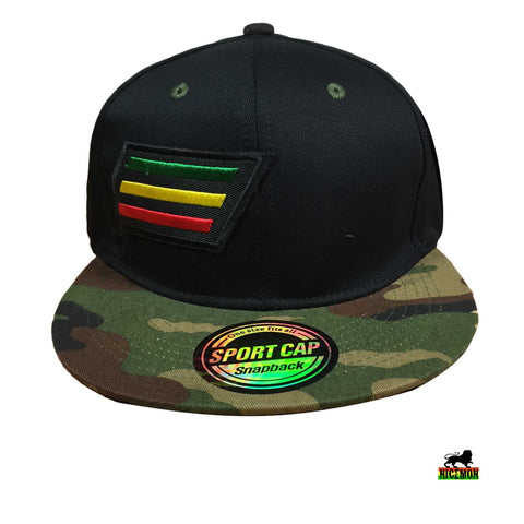 One Love Rasta Hat Cap Snapback Jamaica Jah Army Urban Rastafari Africa 1SZ FIT