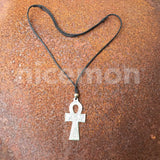 Ankh Shield Symbol Charm Pendant Unity Peace Adjustable Necklace Irie 1 SIZE FIT