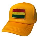 Rastafari Truckers Mesh Patch Jamaica Hat Ball Cap Reggae Marley 1sz Fit