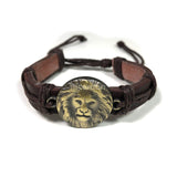 Lion Bracelet Cuff Rastafari Irie Reggae Jamaica Hawaii Vibes Adjustable1SZ