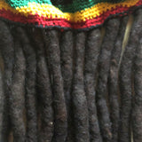 Rasta Dreadlocks Dread Wig Hat Tam Rastafari Costume Jamaica Reggae Marley 1LOV