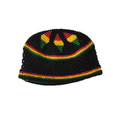 Skullcap Skull Cap Kufi Rasta Surfer Reggae Jamaica Handmade 100% Cotton SM fit