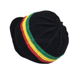 Irie Blessed Cool Runnings Rasta Reggae Hat Cap Short Crown Jamaica S/M