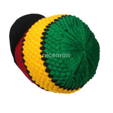 One Love Rasta Roots Hat Berret Cap Crown Reggae Marley Jamaica Rastafari M/L