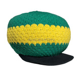 Jamaica Cap Hat Reggae Rasta Crown Dreadlocks Roots Selassie Africa Marley M/L