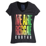 We Are Reggae T Shirt Rasta Reggae Rockers Irie 100% Cotton Cooyah CY