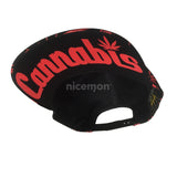 Weed Leaf Snapback Cap Hat Flat Visor Snap Back Hip Hop Hiphop Cannabis Pot Leaf IRIE