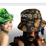 KB Ethos Bucket Fashion Print Hat Cap Unisex New Cotton Easy ONE SIZE FIT