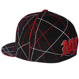 Hip Hop Urban Cap Hat Fitted Black Flat Visor Fitted Urban Vibe Cap Urban NY