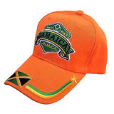 Roots Jamaica Flag Cap Hat Kingston Negril Montego Marley Usain Reggae Rasta 1sz