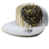 Hip Hop Urban Wear Cap Hat Fitted White Cap fitted Eye Of The Tiger Urban Cap BC