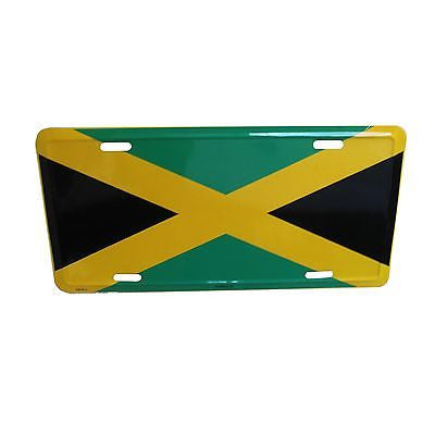 Jamaica Flag Licenses Plate Rasta Irie Marley Reggae One Love Roots Jamaica 12x6