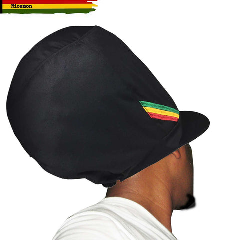 Rasta Hat Cap Selassie Africa Jah Rastafari Handmade Reggae Jamaica Negus XL/XXL