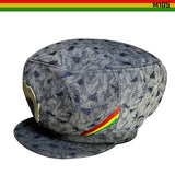 Rasta Hat Cap Selassie Africa Jah Rastafari Reggae Jamaica Negus HANDMADE