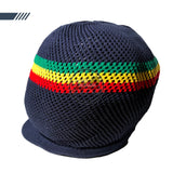 Fishnet Mesh Nattydread Rasta Cap Hat Roots Reggae Rockers Africa Jamaica L/XL