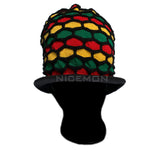 Rasta Natty Dread Rastafari Peak Crown Reggae Cool Runnings Jamaica Marley M/L