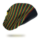 Rasta Tam Hat Cap Slouchy Crown Marley Reggae Jamaica Cool Runnings L/XL