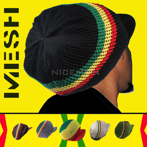 Fishnet Rasta Rasta Hats Crown – nicemon