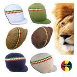 Rasta Rastafari Hat Cap Rastacap Reggae Jamaica Hats Dreadlocks Marley Irie M/L