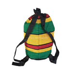 Reggae Cool Runnings Drawstring Backpack Sack Tote Bag Hippie Surfer Marley 18"