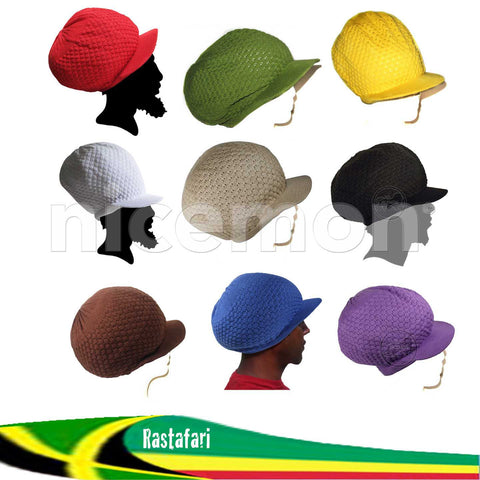 Generic Nouveauté Rasta perruque casquette Beanie chapeau jamaïque