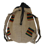 Reggae Cool Runnings Drawstring Backpack Sack Tote Bag Hippie Surfer Marley 17"