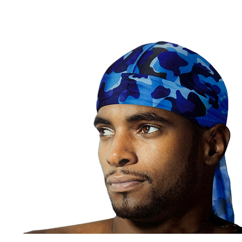 Tyche Silky Durag Royal Silky Collection Ultra Stretch Camouflage Breathable