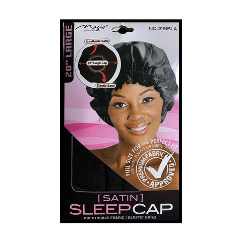 Satin Sleep Cap Bonet Large Sleep Cap Elastic W/Elastic Band Breathable Fabric